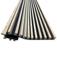 WOODFLEX Flexible Acoustic Battened Wood Slat Panel - 3 Sided Full Wrap Oak Veneer - 2700mm x 600mm