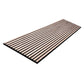 WOODFLEX Flexible Acoustic Wood Slat Wall Panel, Oak Veneer - 2400mm x 600mm