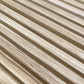 WOODFLEX Outdoor & Indoor Solid Hard Wood Slat Wall Ceiling Pool Fence Cladding - Oak - 2700mm x 545mm