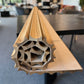 WOODFLEX Flexible Solid Paulownia Wood Slat Wall Panel - 2700mm x 600mm - Wave