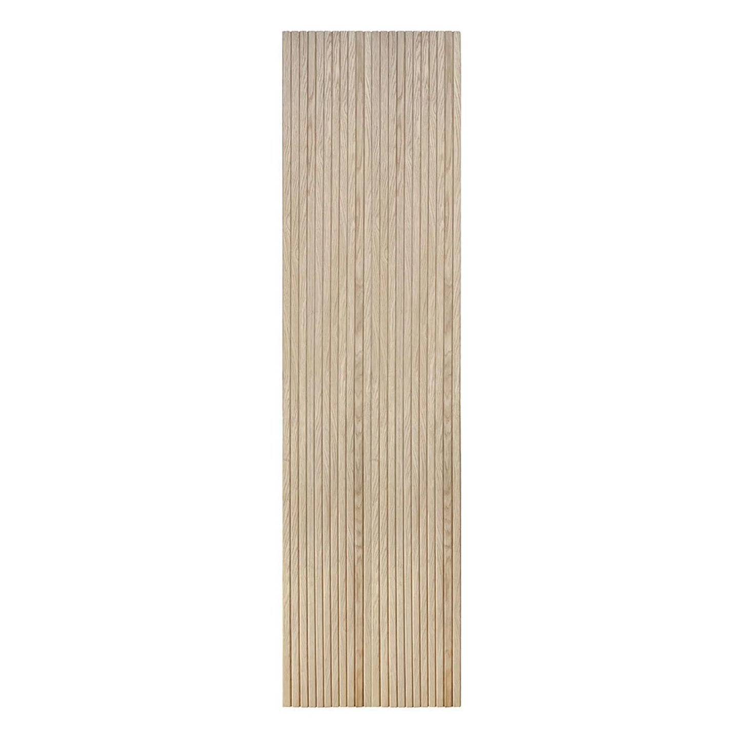 WOODFLEX Flexible Wooden Slat Wall Panel - Oak Veneer - 3000mm x 600mm - Trapezium