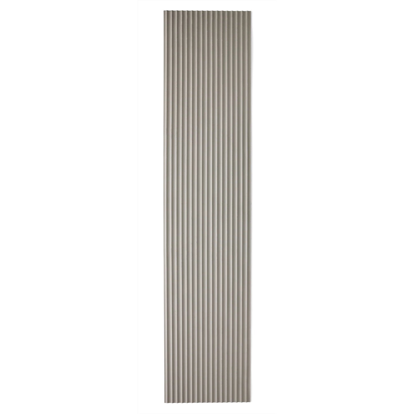 WOODFLEX FLEXIBLE SOFT STONE PANEL - RIPPLE BOARD Grey - 2700 x 600mm