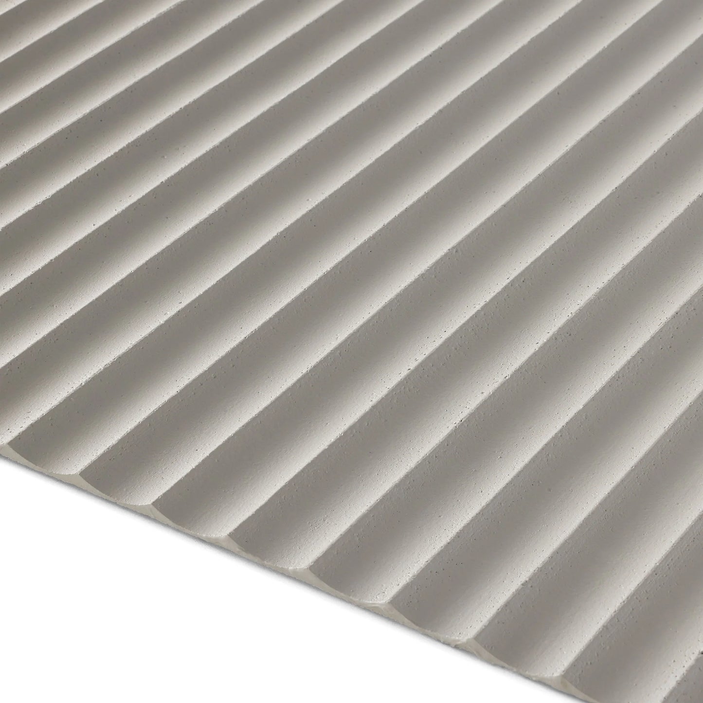 WOODFLEX  Flexible SOFT STONE PANEL - RIPPLE BOARD Grey - 1200 x 600mm