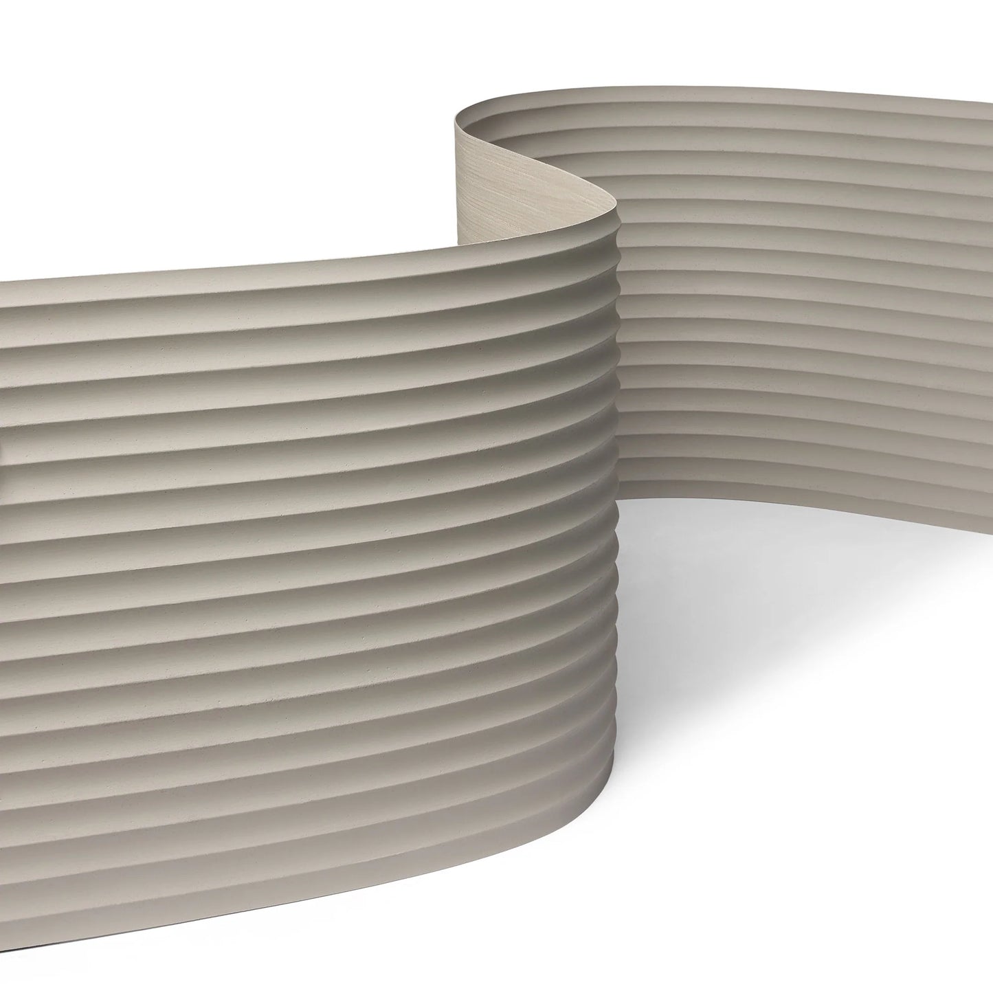 WOODFLEX  Flexible SOFT STONE PANEL - RIPPLE BOARD Grey - 1200 x 600mm