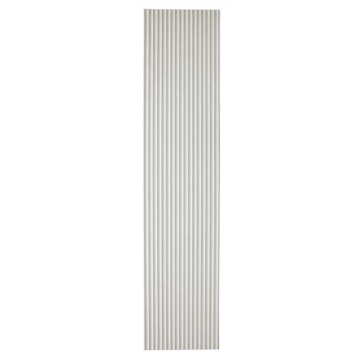 WOODFLEX Flexible SOFT STONE PANEL - RIPPLE BOARD White - 2700x600mm