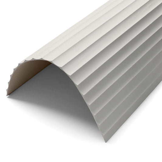 WOODFLEX Flexible SOFT STONE PANEL - RIPPLE BOARD White - 2700x600mm