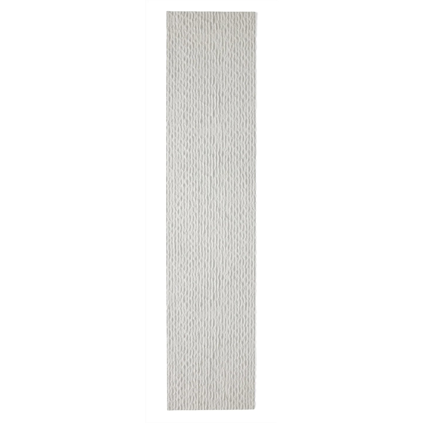 WOODFLEX FLEXIBLE SOFT STONE PANEL - ROUGH LINE White - 2700 x 600mm