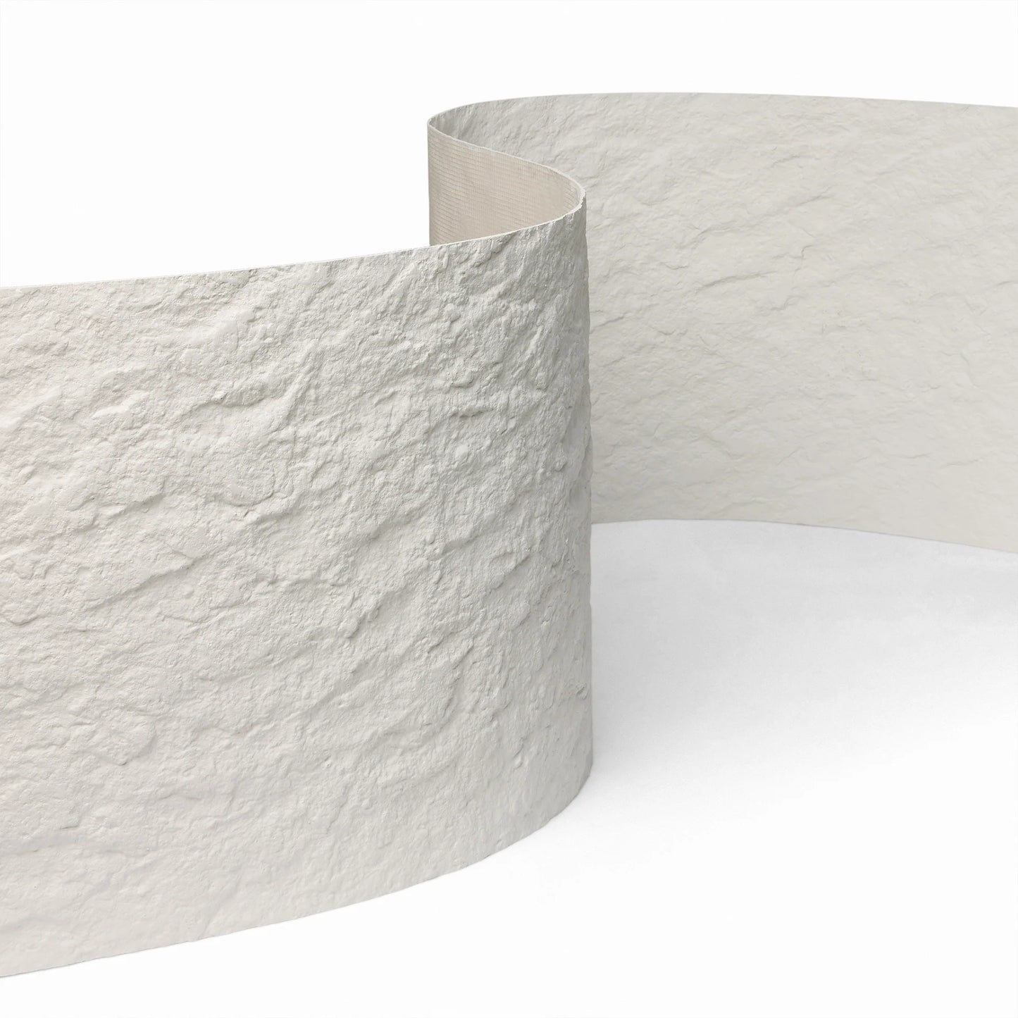 WOODFLEX FLEXIBLE SOFT STONE PANEL- STARY STONE White - 1200 x 600mm