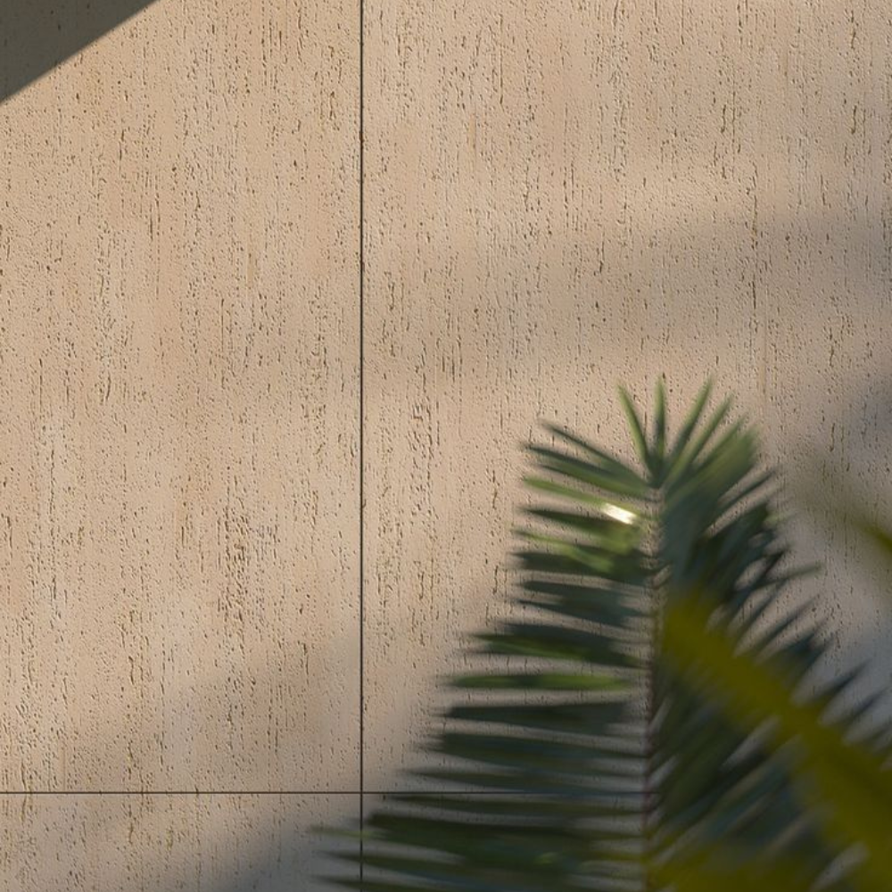 WOODFLEX FLEXIBLE SOFT STONE PANEL - TRAVERTINE - 2700 x 600mm