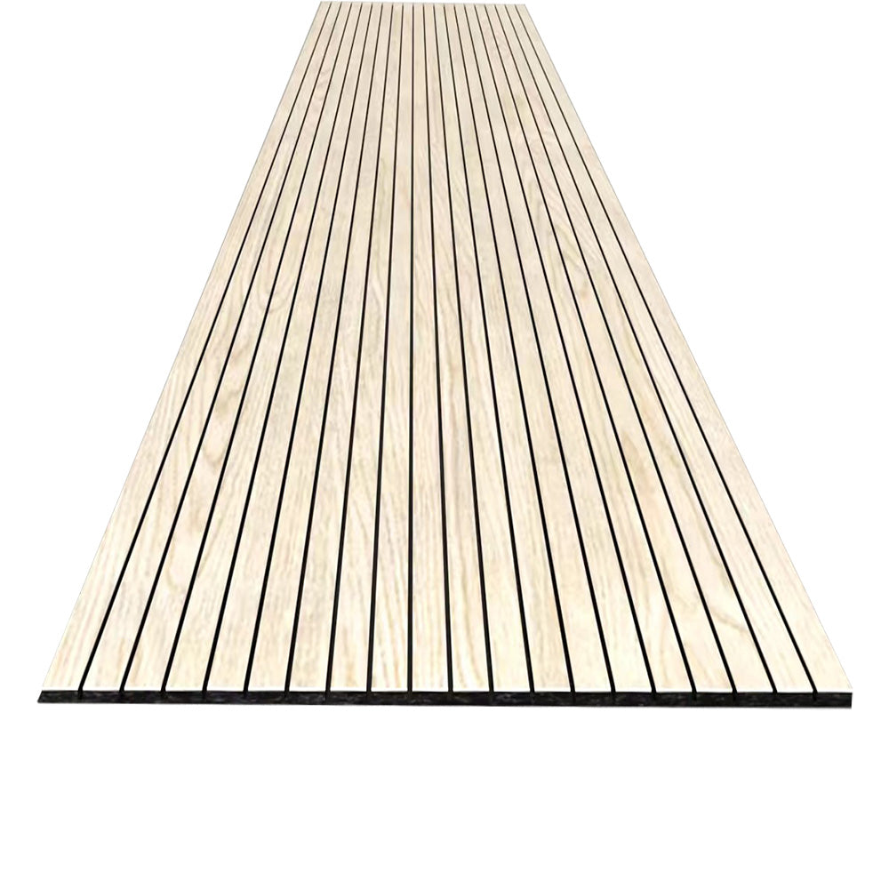 WOODFLEX Flexible Acoustic Wood Slat Wall Panel, Oak Veneer - 2700mm x 600mm - SLIM