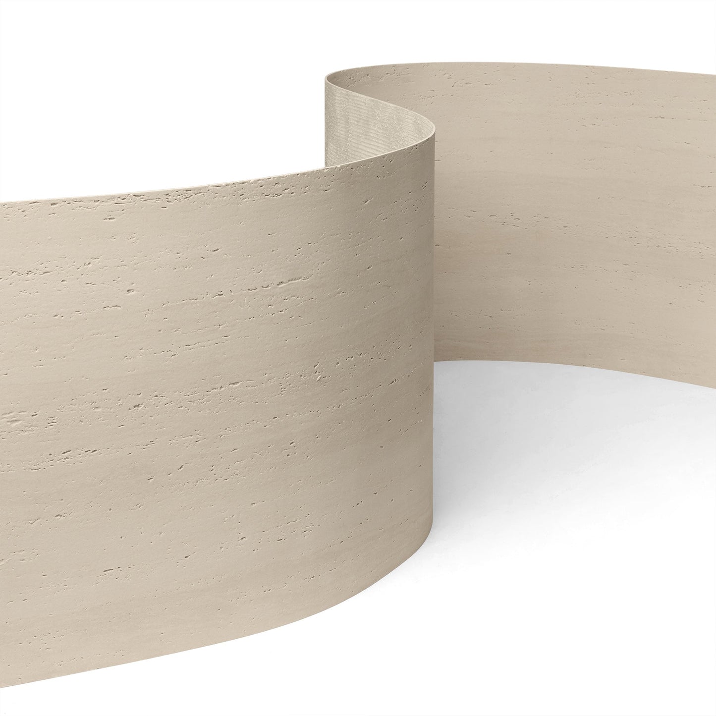 WOODFLEX FLEXIBLE SOFT STONE PANEL - TRAVERTINE - 1200 x 600mm