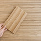 WOODFLEX® FLOW Flexible Wooden Wall Panel - Oak Veneer - 2700mm x 600mm - Wave 37.5mm