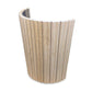 WOODFLEX Flexible Wooden Slat Wall Panel - Oak Veneer - 2700mm x 600mm - Mini Half Round