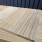 WOODFLEX Flexible Wooden Slat Wall Panel - Oak Veneer - 2700mm x 600mm - Slats