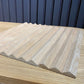 WOODFLEX Flexible Wooden Slat Wall Panel - Oak Veneer - 2700mm x 600mm - Triangle