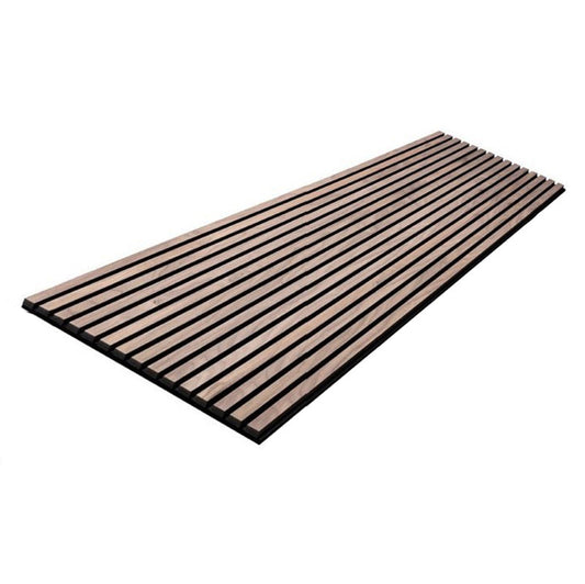 WOODFLEX Flexible Acoustic Wood Slat Wall Panel, Walnut Veneer - 2700mm x 600mm