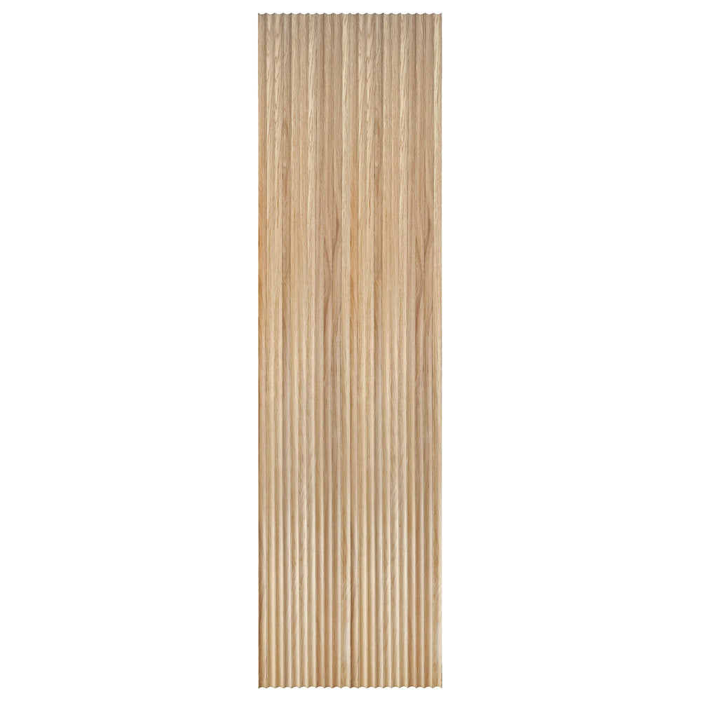 WOODFLEX Flexible Wooden Slat Wall Panel - Oak Veneer - 2700mm x 600mm - Wave