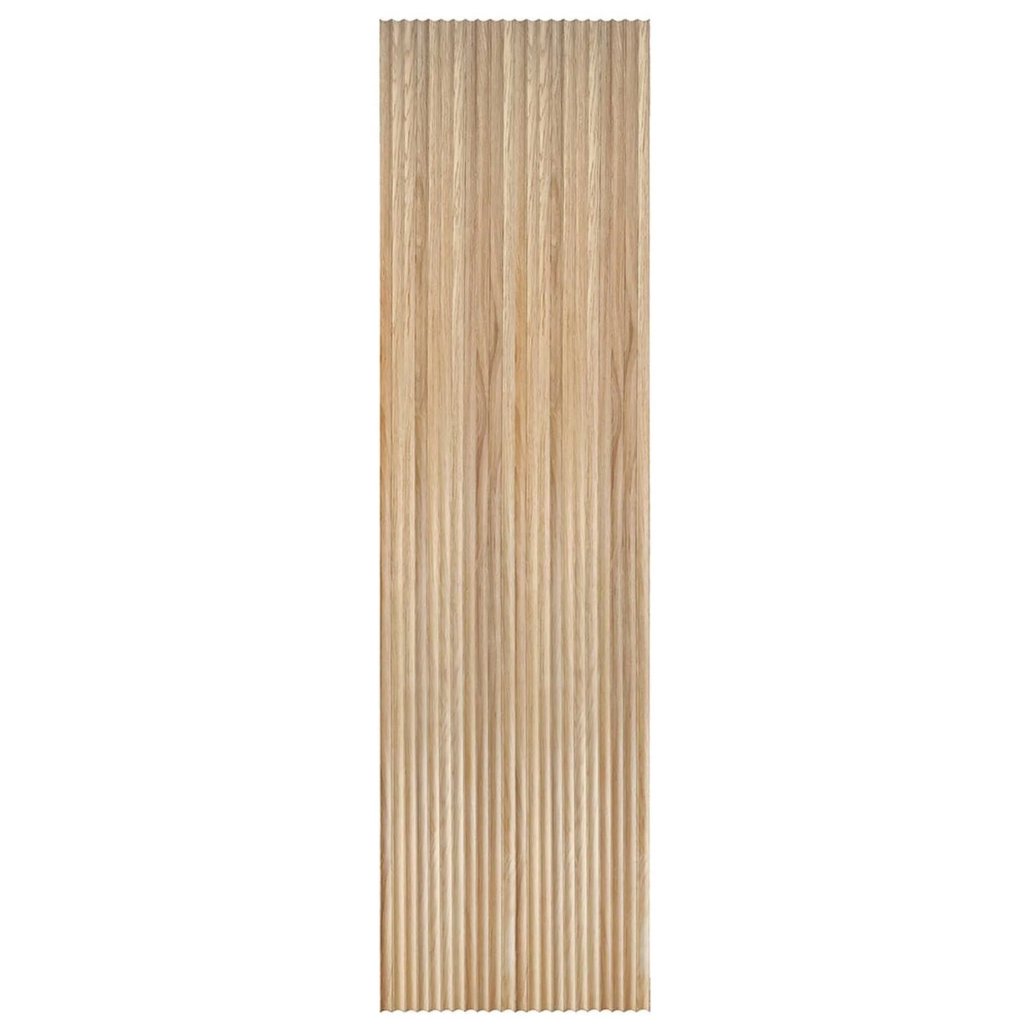 WOODFLEX Flexible Wooden Slat Wall Panel - Oak Veneer - 2700mm x 600mm - Wave
