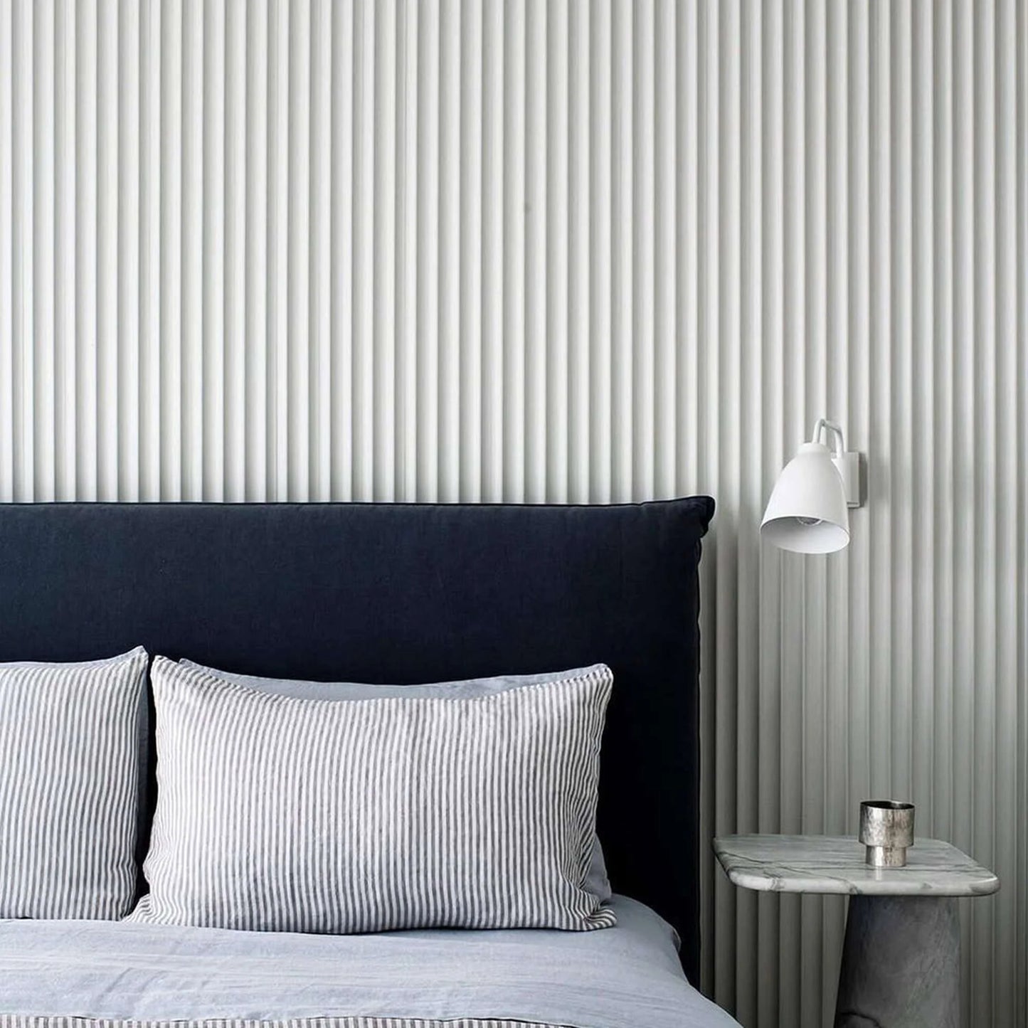 WOODFLEX WHITE PRIMED FLEXIBLE - WAVE 30 - 2700mm x 600mm