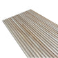 WOODFLEX Flexible Wooden Slat Wall Panel - Oak Veneer - 2700mm x 600mm - Wave