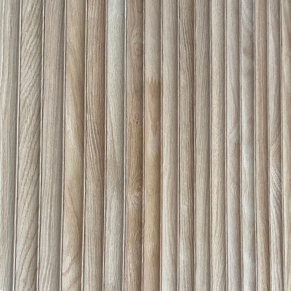 WOODFLEX Flexible Wooden Slat Wall Panel - Oak Veneer - 2700mm x 600mm - Wave