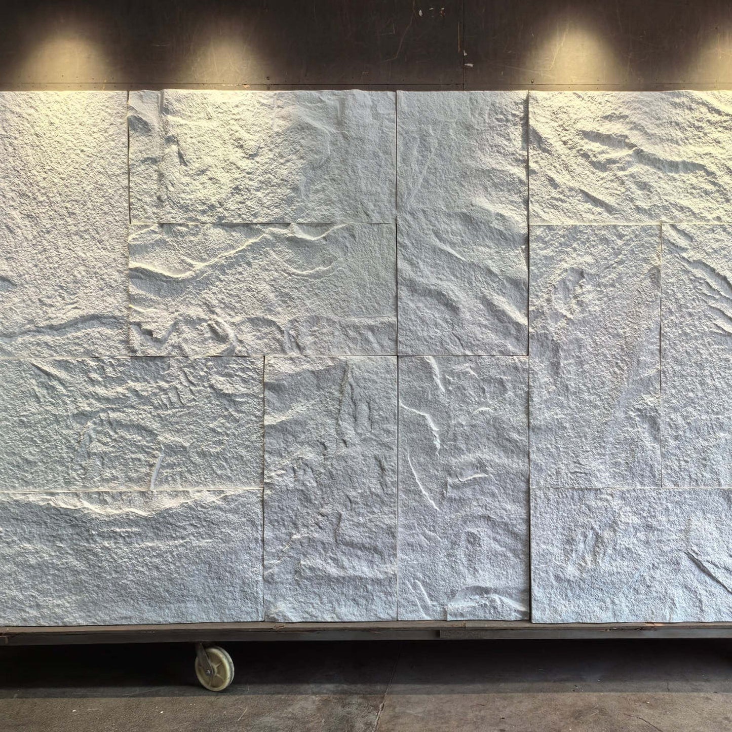 WOODFLEX PU STONE PANEL - STONE SKIN White - 2400 x 600mm