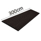 WOODFLEX Flexible Acoustic Wood Slat Wall Panel - Black Coated - 3000mm x 600mm